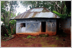 Building in a tribal compound.
