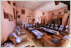 Sitting room, tribal compound.