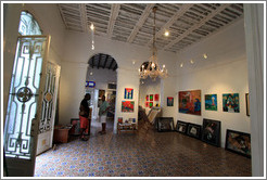 Studio of Cuban artists Juan Moreira and Alicia Leal.