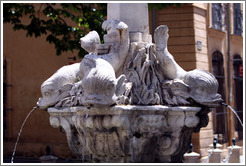Fontaine des Quatre Dauphins (Fountain of the Four Dolphins). 17th century.  Quartier Mazarin.