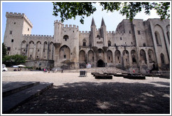 Palais des Papes, the largest Gothic palace in Europe.