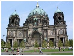 Berliner Dom.  This cathedral was built by Julius and Otto Raschdorff between 1894 and 1905.