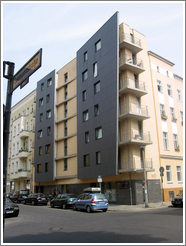 New housing in East Berlin.