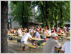 Prater Biergarten, the oldest beer garden in Berlin.
