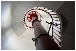 Stairs in the lighthouse.