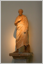 Statue of Kleonikos, son of Lysandros, from early 1st century BC.  National Archaeological Museum.