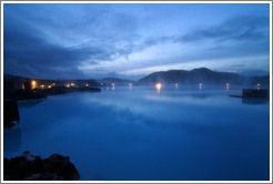 Blue Lagoon at dawn.