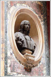 Bust of Raphael.  The Pantheon.