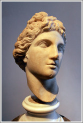 Apollo sculpture, 2nd half of the 4th century BC.  Museo Palatino (Palatine Museum).