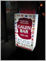 Gaijin Bar.