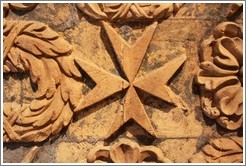 Maltese Cross, St. Johns Co-Cathedral (Kon-Katidral ta' San &#288;wann).