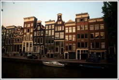 Canal and houses, Red Light district.