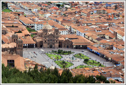Plaza de Armas, viewed from Sacsayhuam?