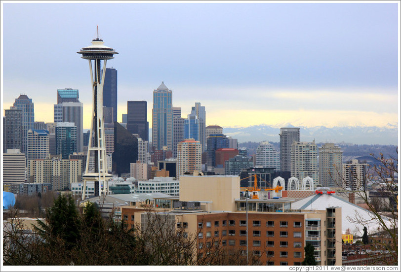 Downtown Seattle, viewed from Kerry Park.