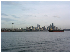 Downtown Seattle, as viewed from a Harbor Cruise in Elliott Bay.