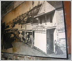 Seattle Underground Tour.  Photo of 19th century downtown Seattle.